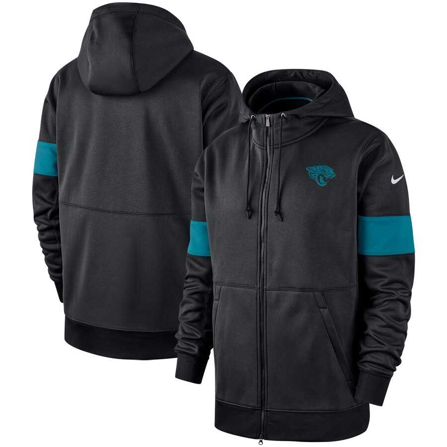 Jacksonville Jaguars Nike Sideline Performance Full Zip Hoodie Black,We sell and wholesale Jacksonville Jaguars Nike Sideline Performance Full Zip Hoodie Black on line form chian!
